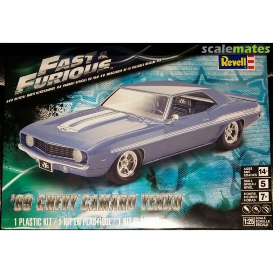 1/25 Fast & Furious '69 Chevy Camaro Yenko