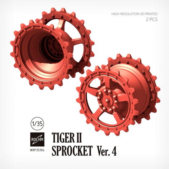 1/35 Tiger II Sprocket Ver. 4 (Jagdtiger 305009)