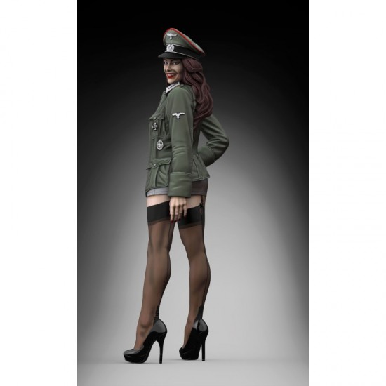 1/35 WWII German Officer Girl (3D print)