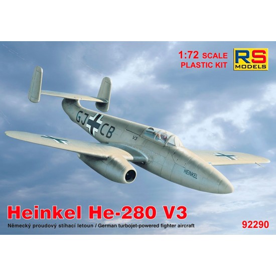 1/72 Luftwaffe/Italian Heinkel 280V3 Fisrt Two Engine Turbo Jet