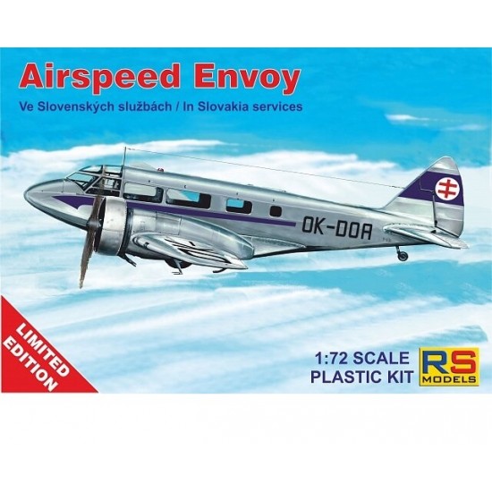 1/72 Airspeed Envoy in Slovakia Sevices