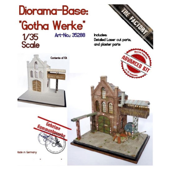 1/35 Diorama-Base: "Gohta Werke"