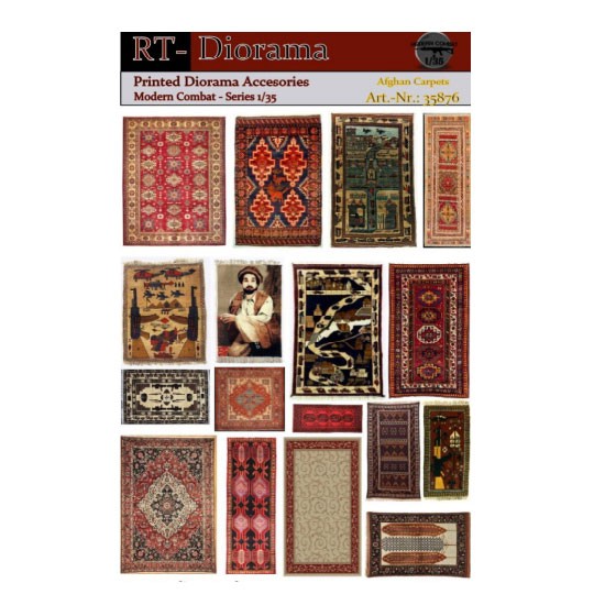 1/35 Printed Accessories: "Afghan Carpets"