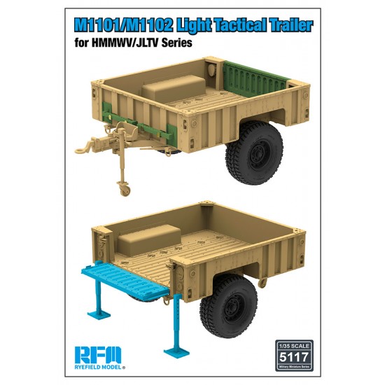 1/35 M1101/M1102 Light Tactical Trailer for HMMWV/JLTV Series