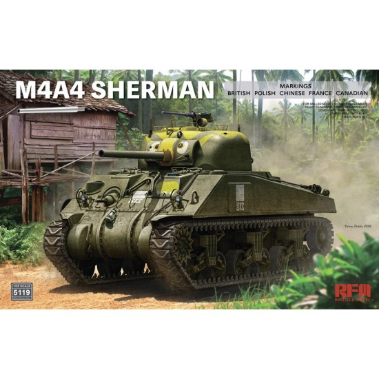 1/35 M4A4 Sherman Medium Tank