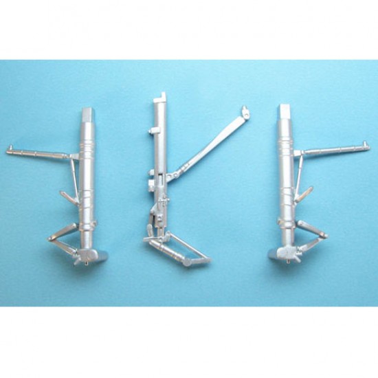 1/72 Su-35S Flanker Landing Gear for Hasegawa kits (white metal)