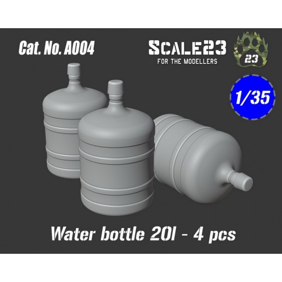 1/35 Water Bottle 20L (4pcs)