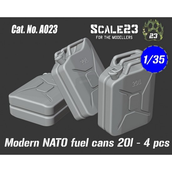 1/35 Modern Nato Fuel Cans 20L (4pcs)