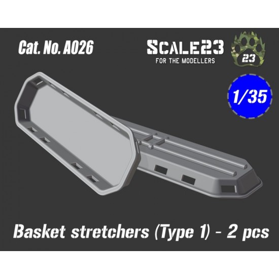 1/35 Basket Stretchers Type 1 (2pcs)