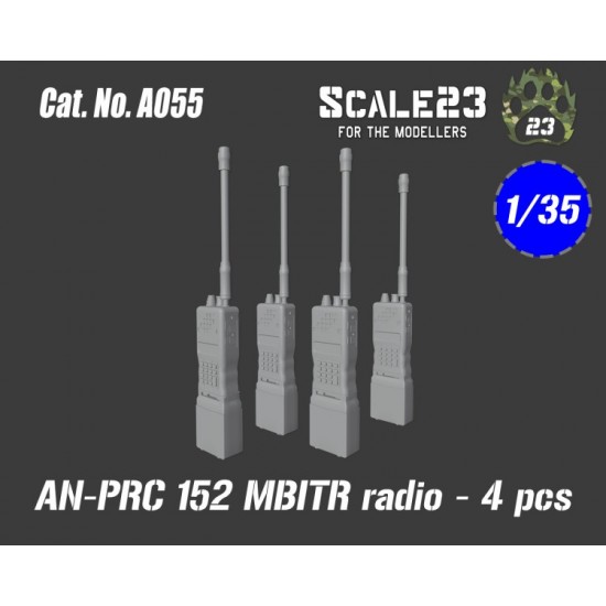 1/35 AN-PRC 152 Mbitr Radio (4pcs)