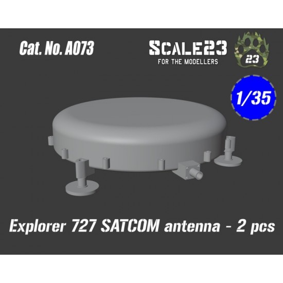 1/35 Explorer 727 Satcom Antenna (2pcs)