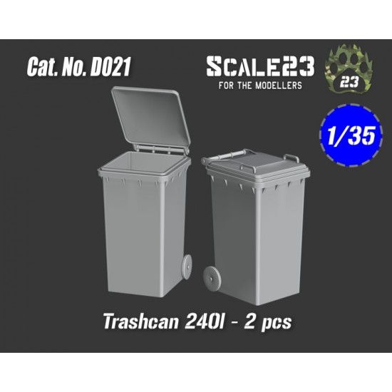 1/35 Trashcan 240L (2pcs)