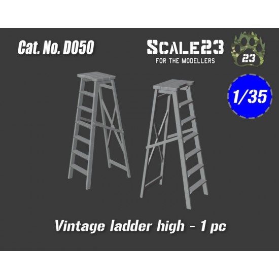 1/35 Vintage Ladder High (1pc)