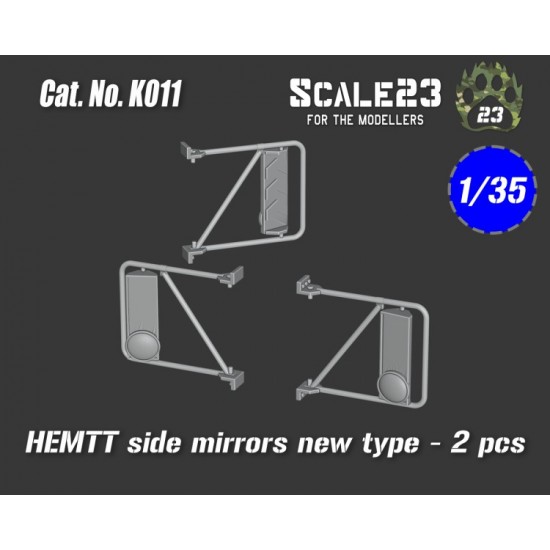 1/35 Hemtt Side Mirrors New Type (2pcs)