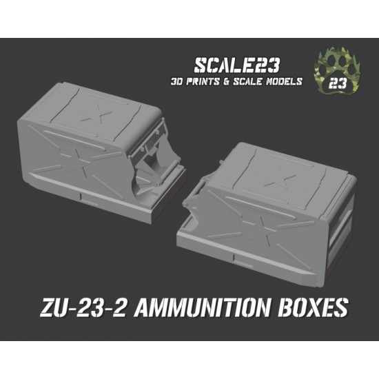 1/35 Zu-23-2 Ammunition Box (2pcs)