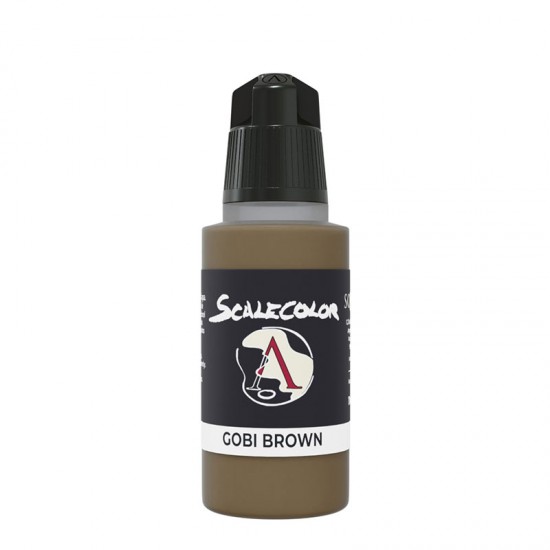 Acrylic Paint - Scale Color #Gobi Brown (17ml, Super-Matt Finish)