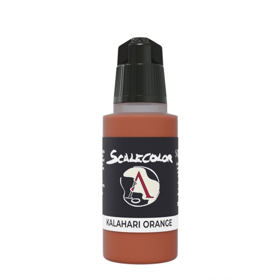 Acrylic Paint - Scale Color #Kalahari Orange (17ml, Super-Matt Finish)