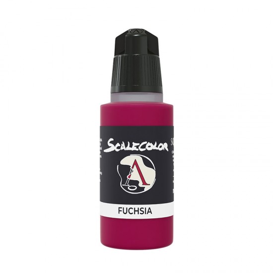 Acrylic Paint - Scale Color #Fuchsia (17ml, Super-Matt Finish)