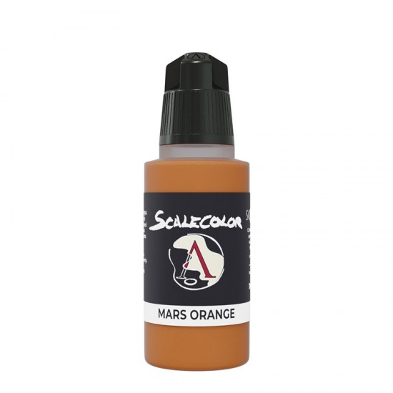 Acrylic Paint - Scale Color #Mars Orange (17ml, Super-Matt Finish)