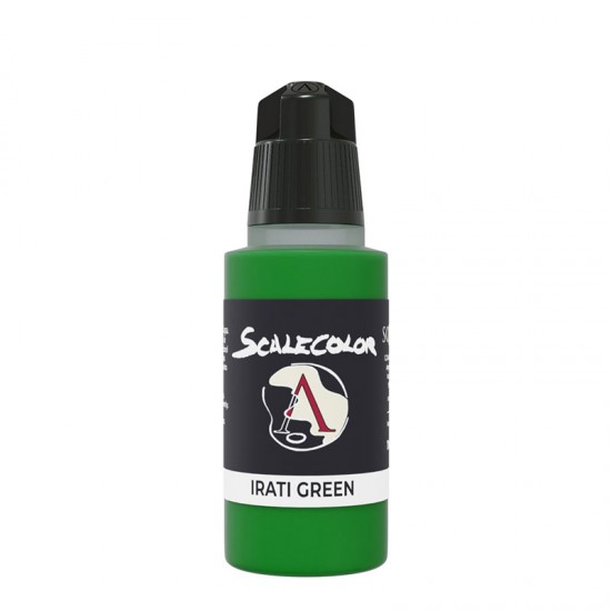 Acrylic Paint - Scale Color #Irati Green (17ml, Super-Matt Finish)