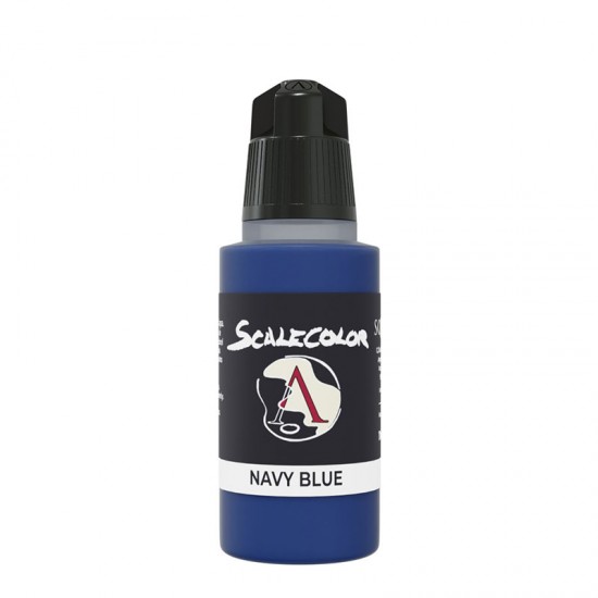 Acrylic Paint - Scale Color #Navy Blue (17ml, Super-Matt Finish)