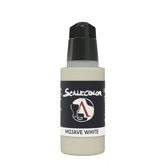 Acrylic Paint - Scale Color #Mojave White (17ml, Super-Matt Finish)