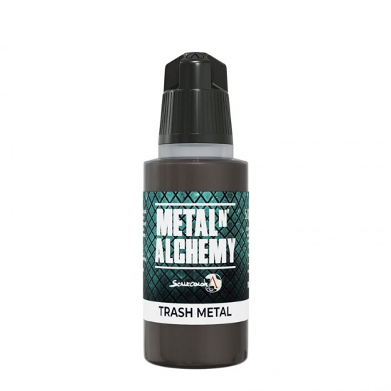 Acrylic Paint - Metal 'N Alchemy #Thrash Metal (17ml, Ultra Fine Pigment)