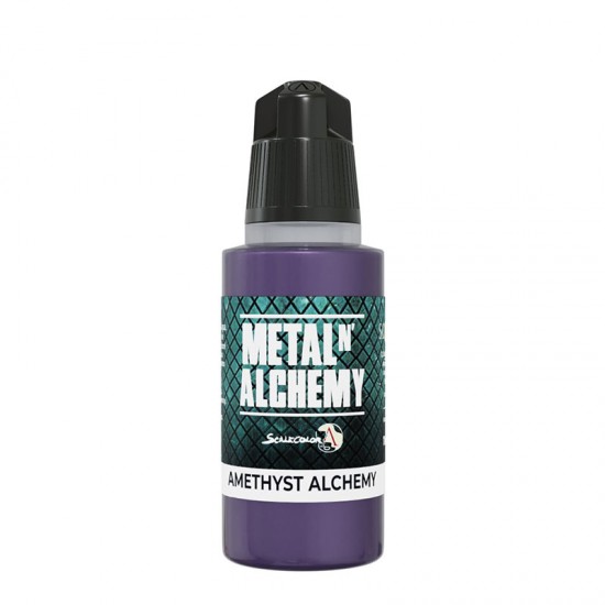 Acrylic Paint - Metal 'N Alchemy #Amethyst Alchemy (17ml, Ultra Fine Pigment)