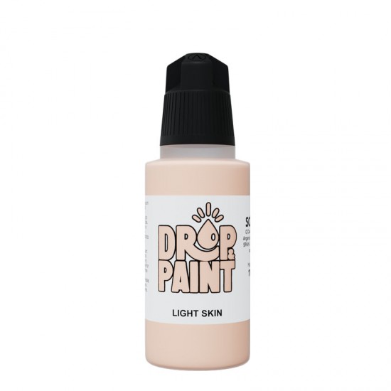 Drop & Paint Range Acrylic Colour - Light Skin (17ml)