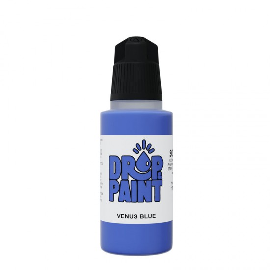 Drop & Paint Range Acrylic Colour - Venus Blue (17ml)