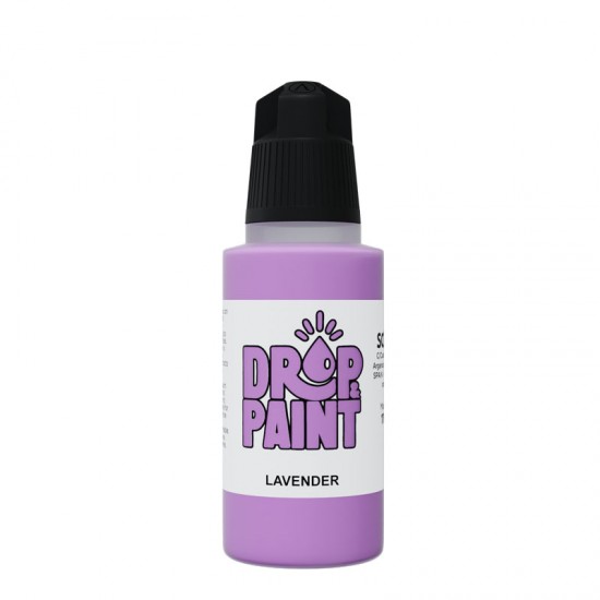 Drop & Paint Range Acrylic Colour - Lavender (17ml)