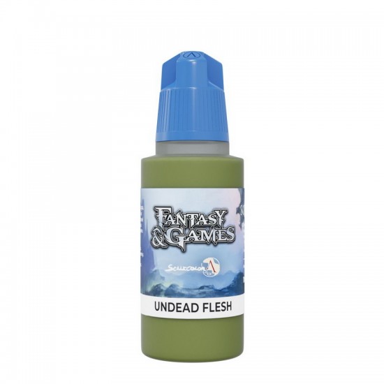 Acrylic Paint - Fantasy & Games #Undead Flesh (17ml, Satin Finish)