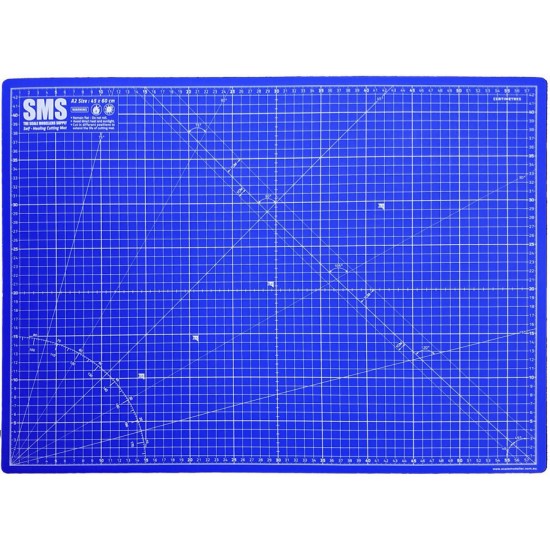 Cutting Mat A2 Blue