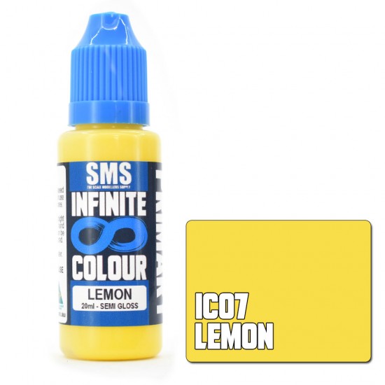 Water-based Urethane Paint - Infinite Colour #LEMON (20ml)