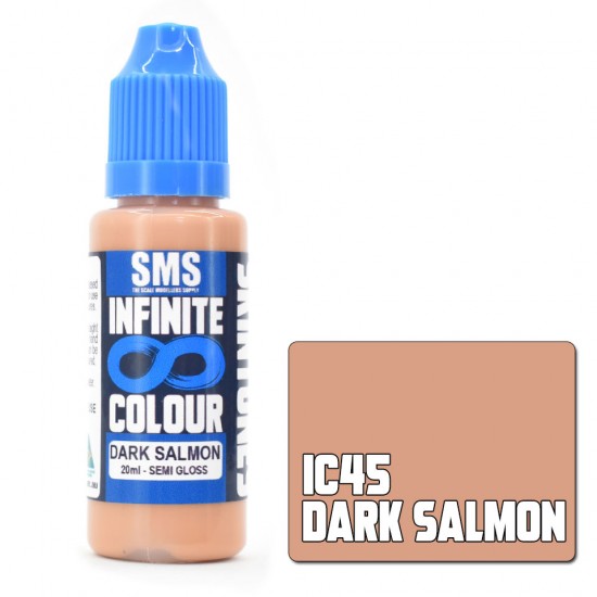 Water-based Urethane Paint - Infinite Colour #DARK SALMON (20ml)