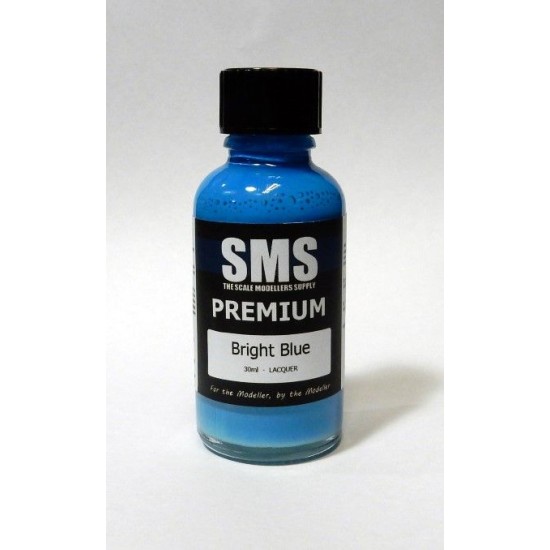 Acrylic Lacquer Paint - Premium #Bright Blue (30ml)