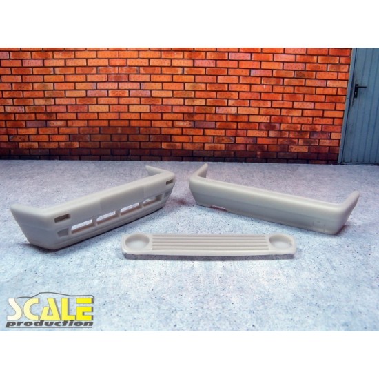 1/24 Golf 2 GL Bumpers for Revell kits