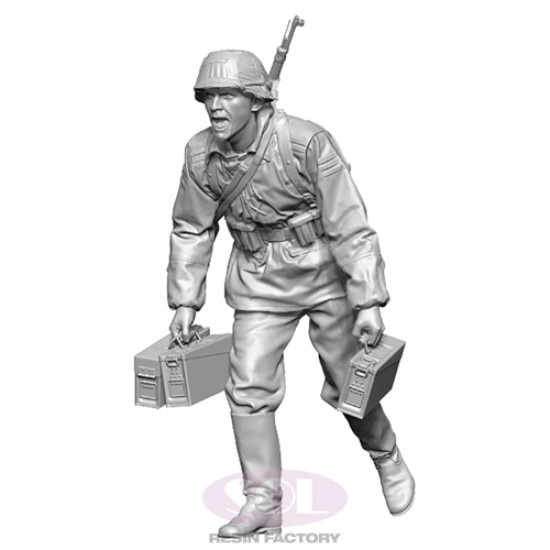 1/35 WW II German Mg34 Machine Gun Ammunition (3D printed kit)