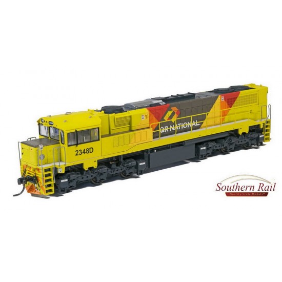 HO Scale 16.5mm Aurizon 2300 Class Diesel Loco - QRN Banana S3 Toilet End #2348D w/Sound