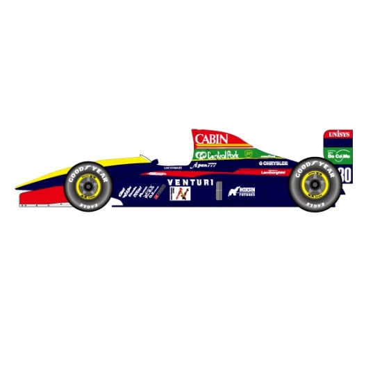 1/20 Venturi LC92 Japanese GP 1992 F1 Racing Car [Multi Material Kit]