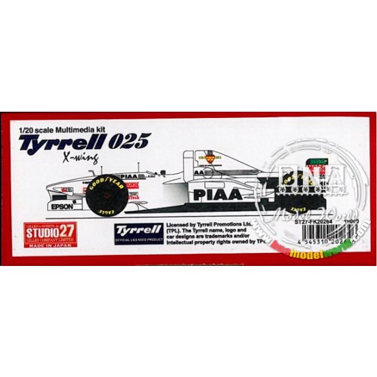 Multimedia Kit - 1/20 Tyrrell 025 X-wing 1997