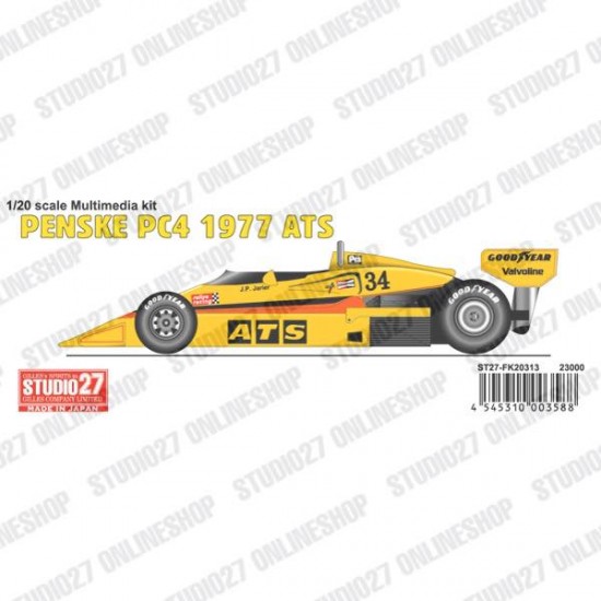 1/20 Penske PC4 1977 ATS [Multi Material Kit]