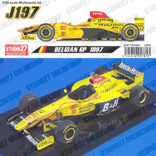 1/20 Jordan J197 Belgian GP 1997 [Multi Material Kit]