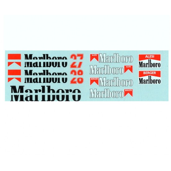 1/20 Ferrari 412T2 Sponsor 'Marlboro' Decal