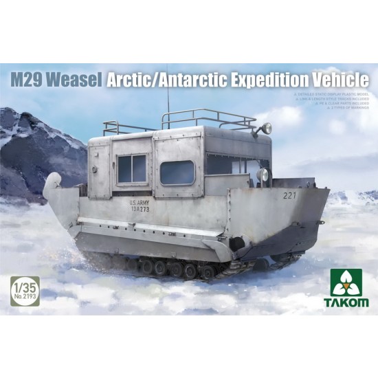 1/35 M29 Weasel Arctic/Antarctic Expedition Vehicle