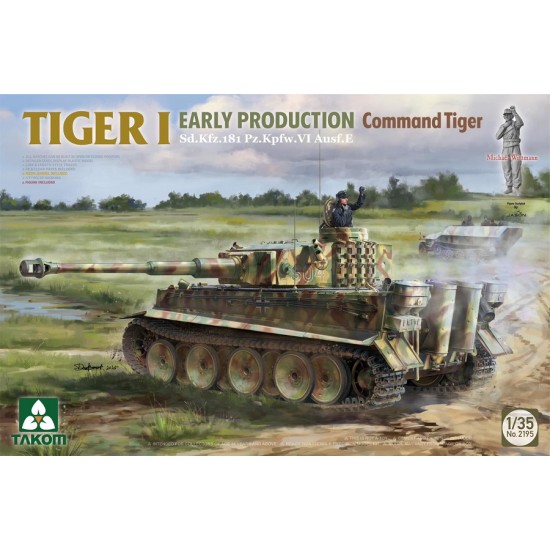 1/35 Tiger I Early Sd.Kfz.181 Pz.Kpfw. VI Ausf. E Wittmanm Command Tiger