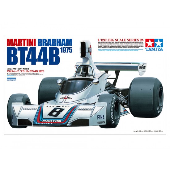 1/12 Martini Brabham BT44B 1975 (#TM 12042) - BNA Model World