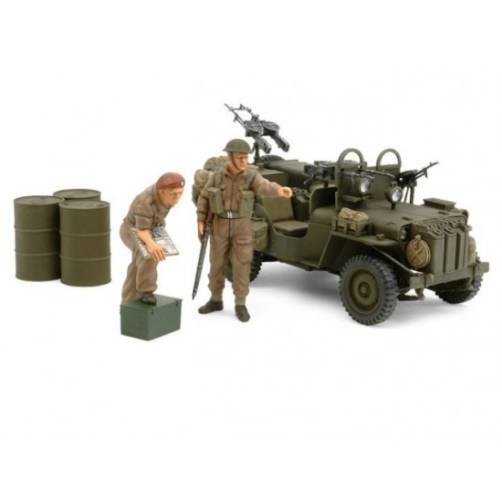 1/35 British Commando Vehicle 1944 w/2 Figures