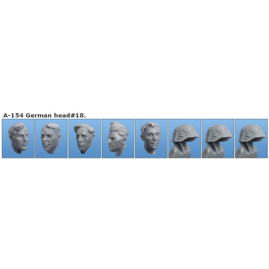 1/35 German heads #18 A-154