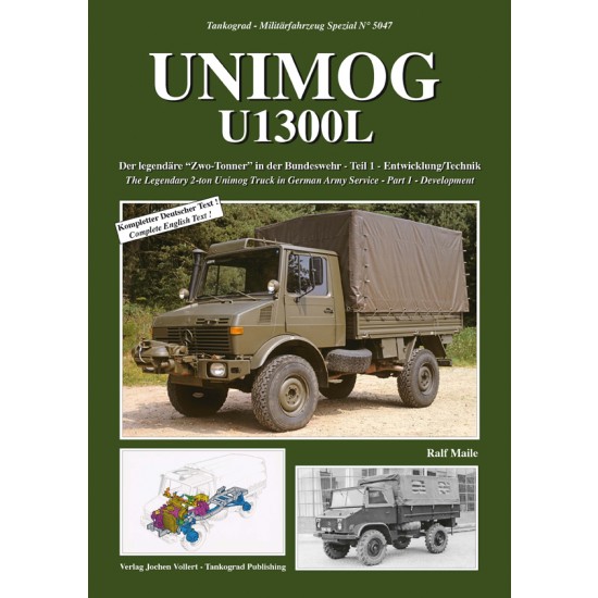 German Military Vehicles Special Vol.47 UNIMoG U1300L: Legendary 2t Truck #1 Development